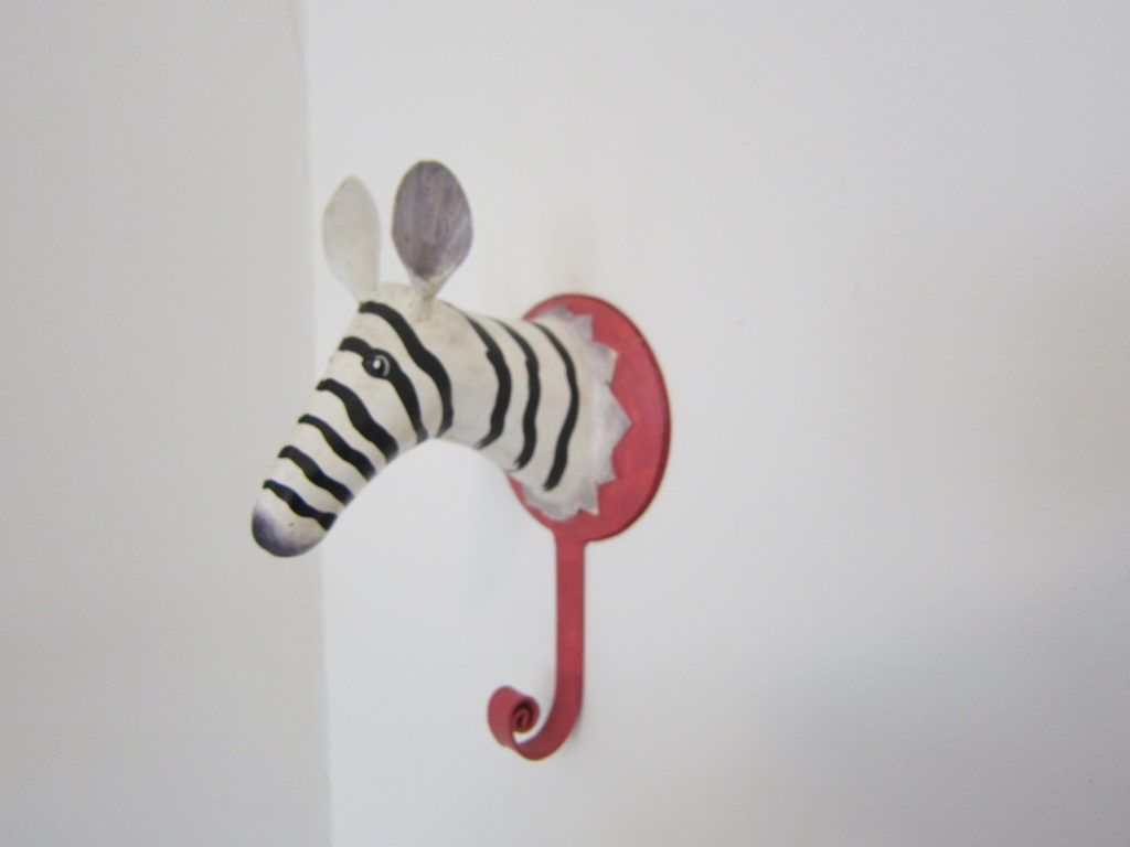 Wartezimmer Zebra